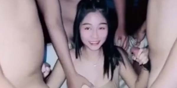 น้องมิ้น Mintra4444 โดนชายหนุ่มรุมล่อสด กระหน่ำเด้าหีสุดเสียวลีลาเด็ดจัดหนักชุดใหญ่